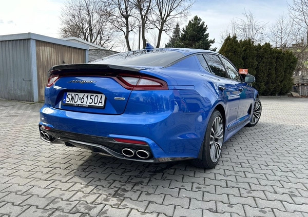 Kia Stinger cena 118000 przebieg: 87000, rok produkcji 2018 z Rybnik małe 326